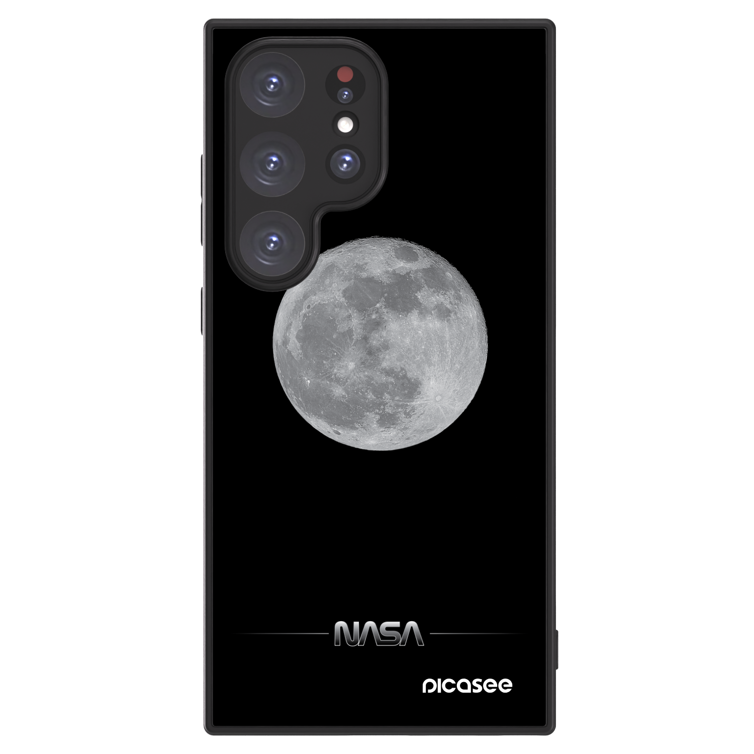 Picasee ULTIMATE CASE PowerShare Samsung Galaxy S24 Ultra S928B 5G - készülékre - Moon Minimal