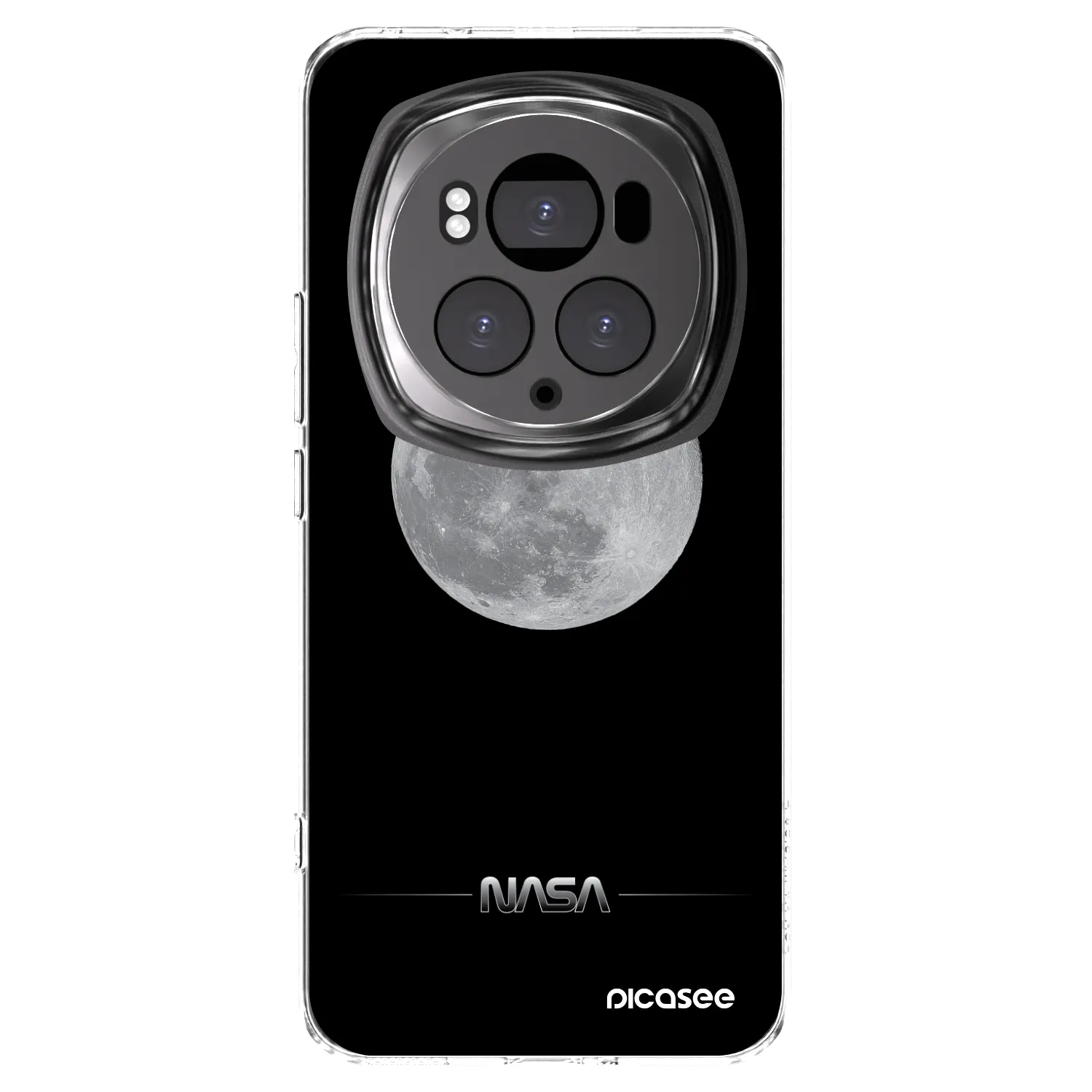 Picasee átlátszó szilikon tok az alábbi mobiltelefonokra Honor Magic6 Pro - Moon Minimal