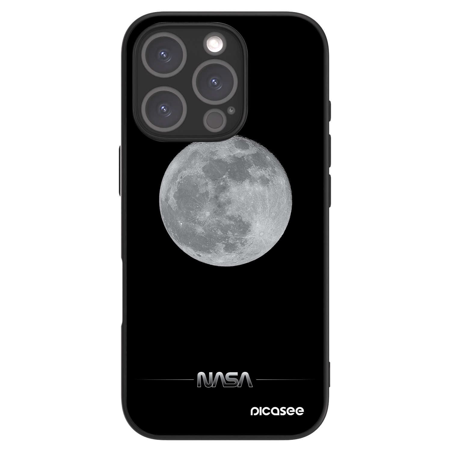 Picasee ULTIMATE CASE MagSafe Apple iPhone 16 Pro - készülékre - Moon Minimal