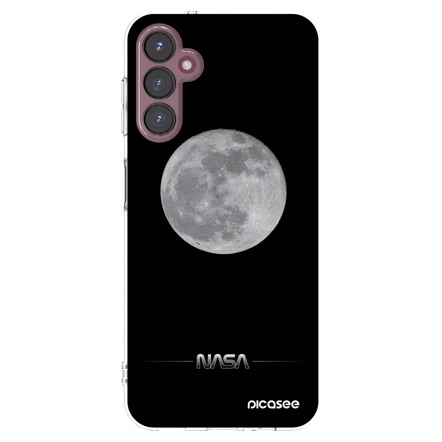 Picasee átlátszó szilikon tok az alábbi mobiltelefonokra Samsung Galaxy A05s A057G - Moon Minimal