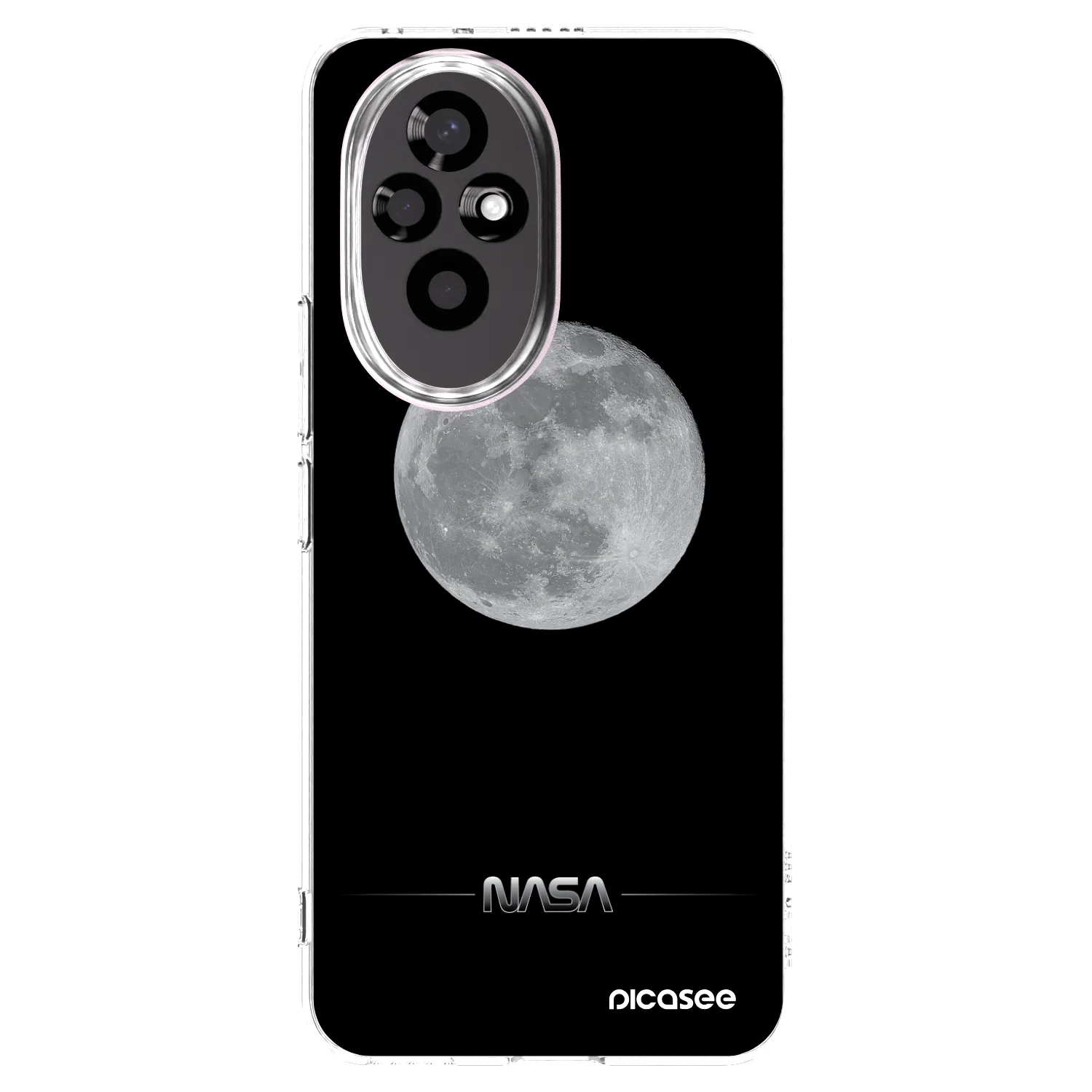 Picasee átlátszó szilikon tok az alábbi mobiltelefonokra Honor 200 Pro 5G - Moon Minimal