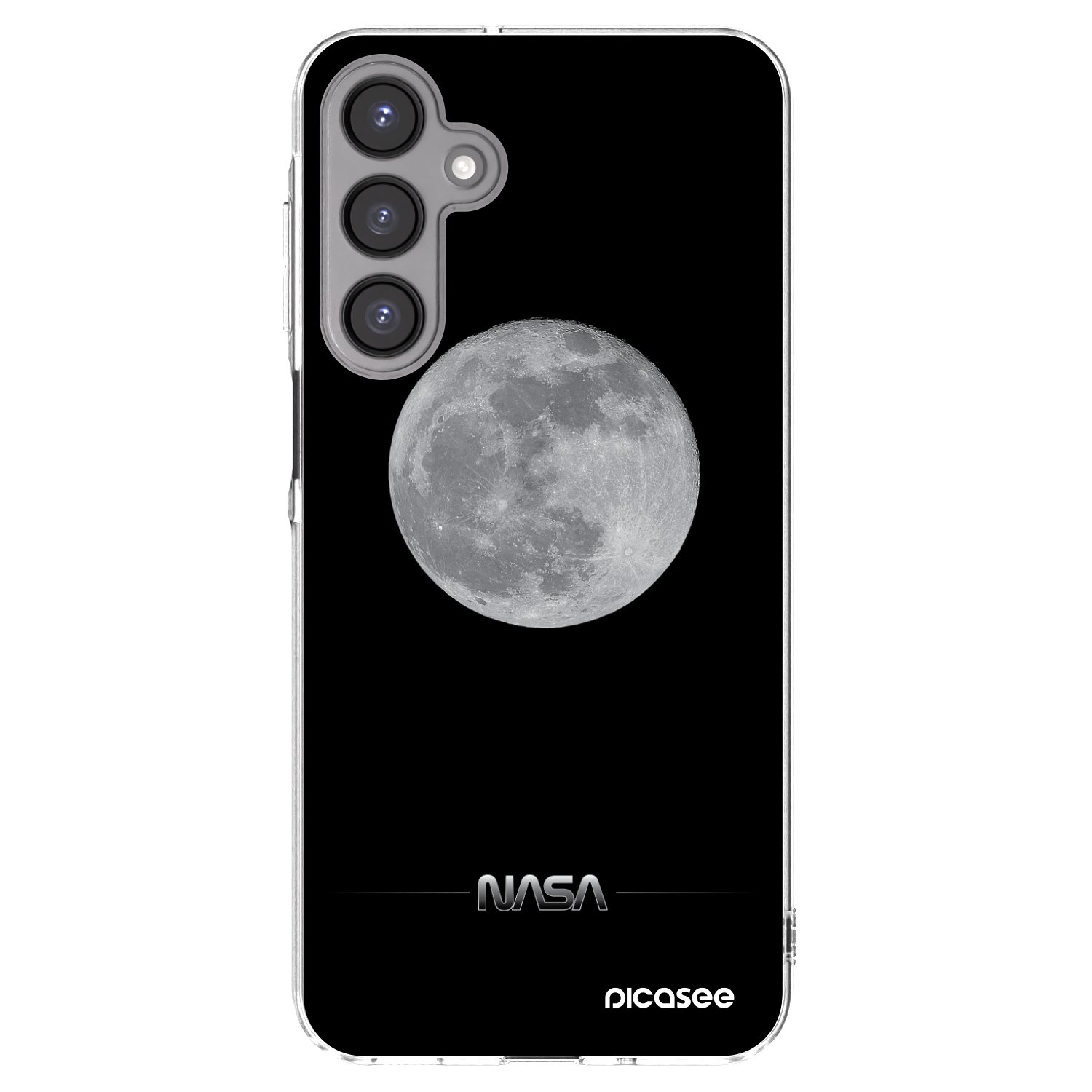 Picasee átlátszó szilikon tok az alábbi mobiltelefonokra Samsung Galaxy A16 5G - Moon Minimal