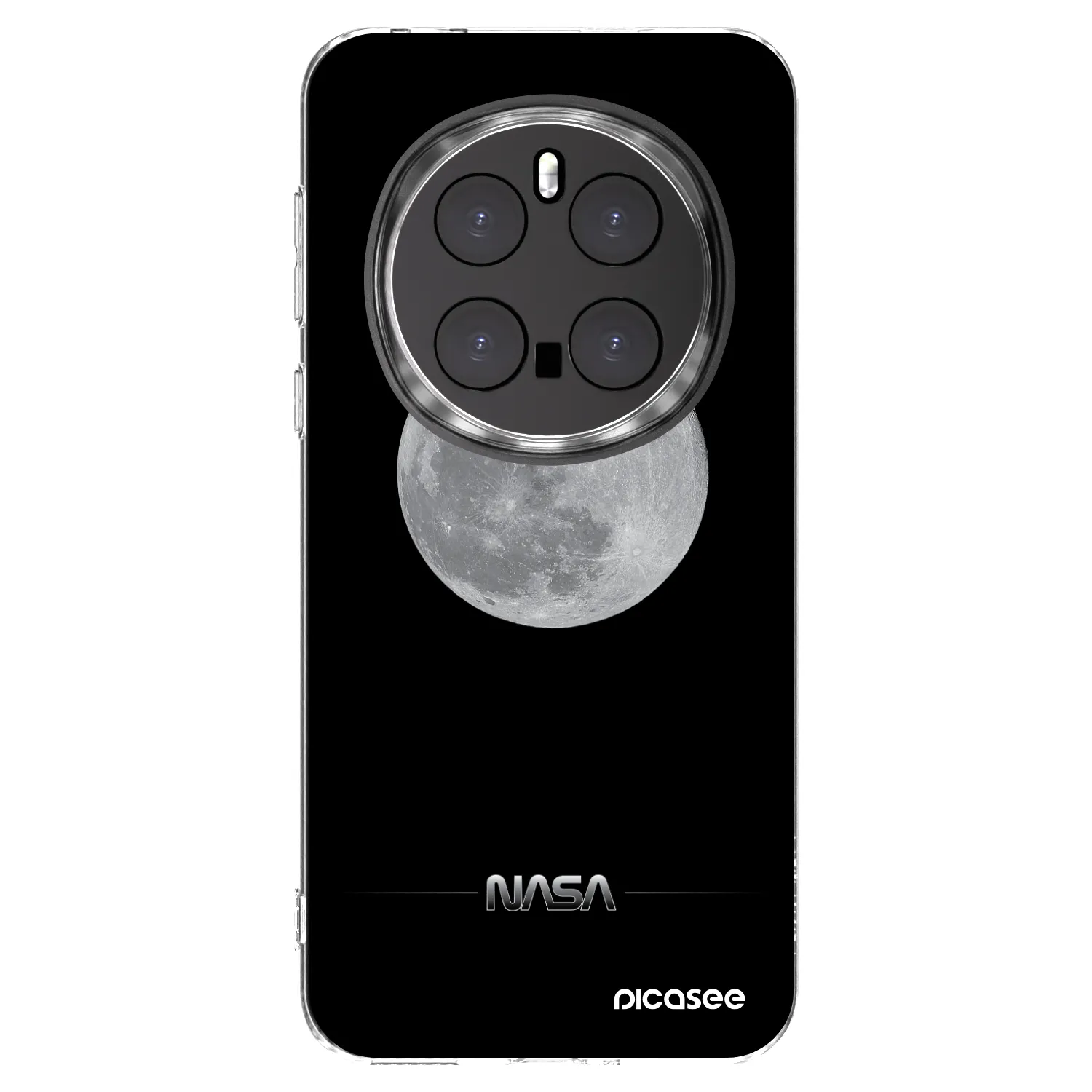 Picasee átlátszó szilikon tok az alábbi mobiltelefonokra Honor Magic7 Pro 5G - Moon Minimal