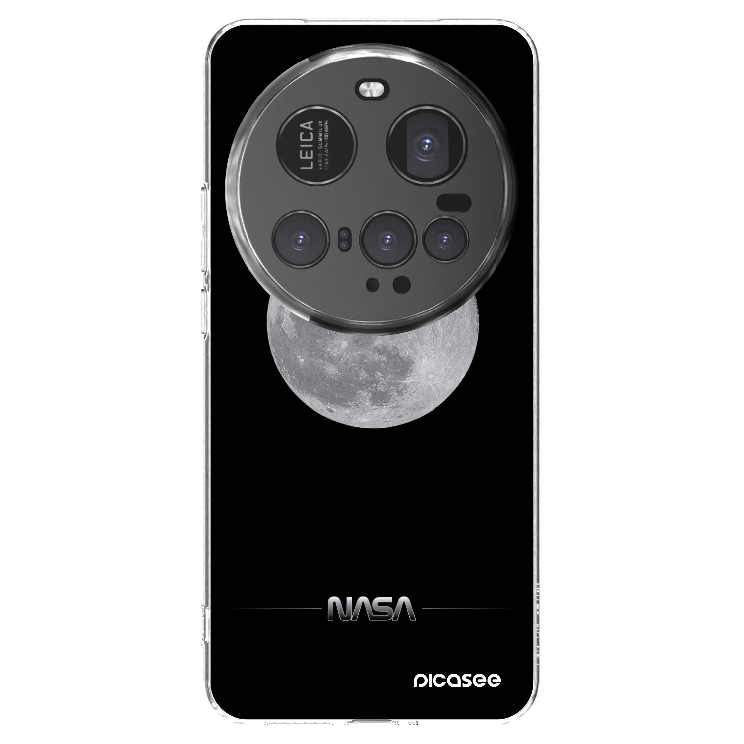 Picasee átlátszó szilikon tok az alábbi mobiltelefonokra Xiaomi 15 Ultra - Moon Minimal