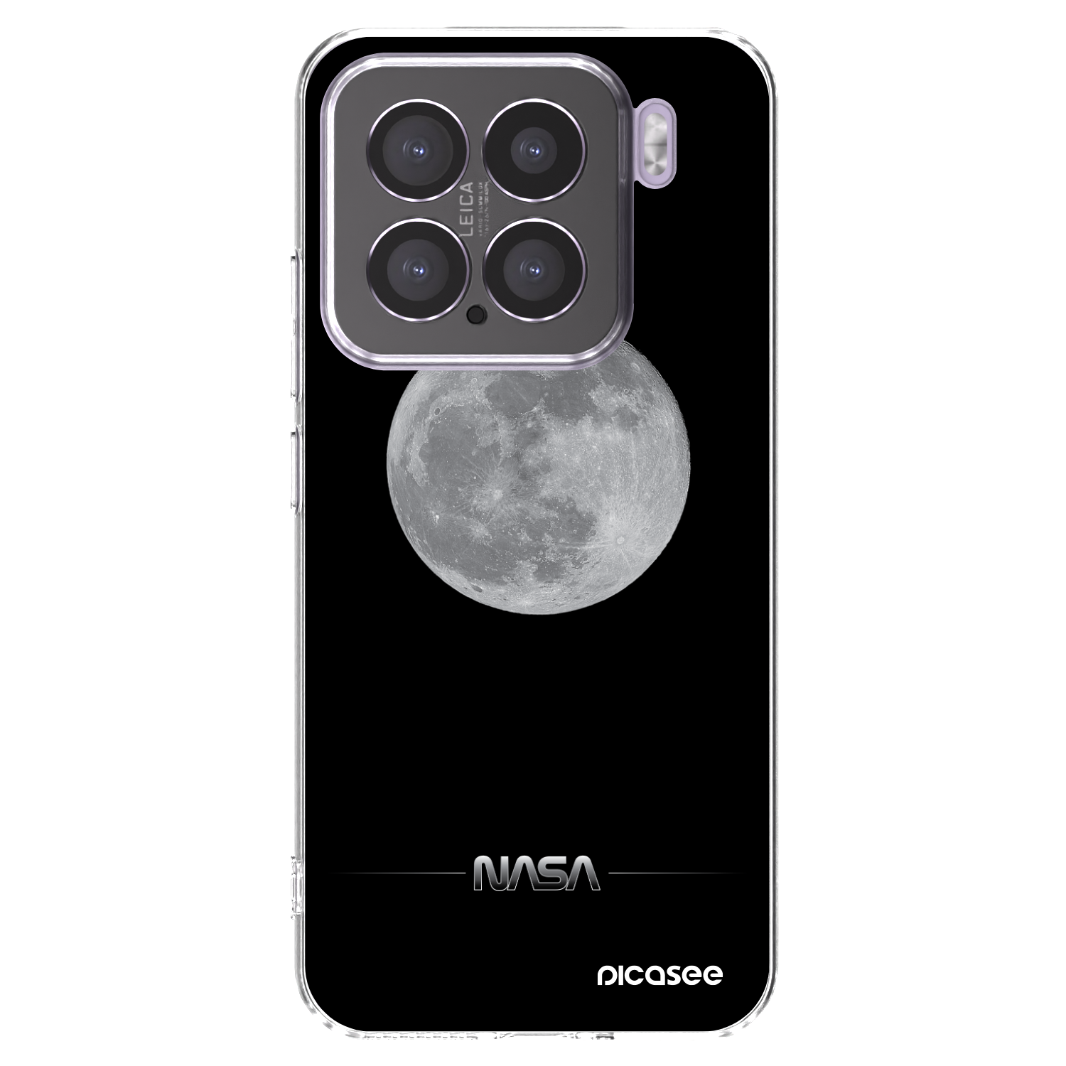 Picasee átlátszó szilikon tok az alábbi mobiltelefonokra Xiaomi 15 - Moon Minimal