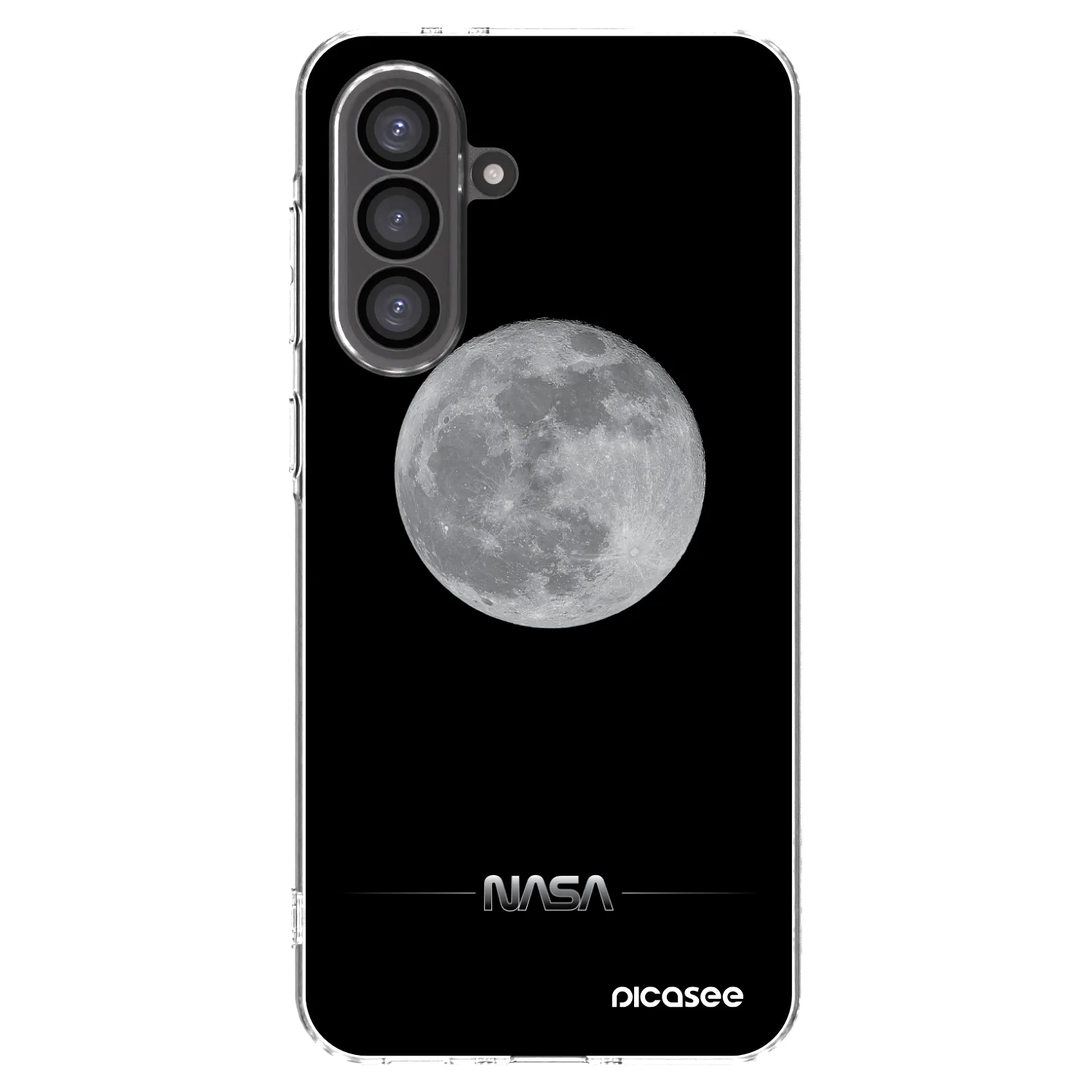 Picasee átlátszó szilikon tok az alábbi mobiltelefonokra Samsung Galaxy A56 5G A566B - Moon Minimal