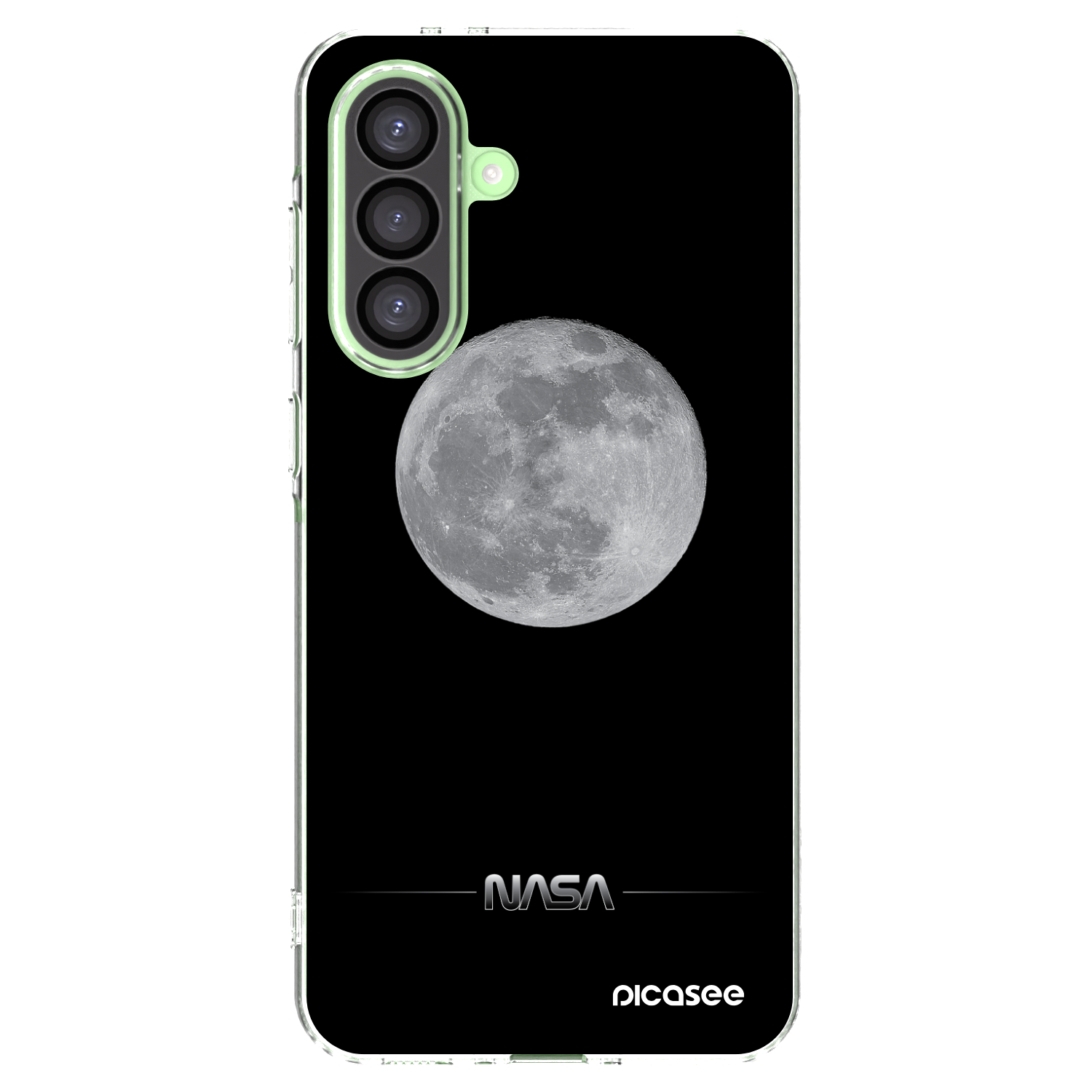 Picasee átlátszó szilikon tok az alábbi mobiltelefonokra Samsung Galaxy A26 5G A266B - Moon Minimal
