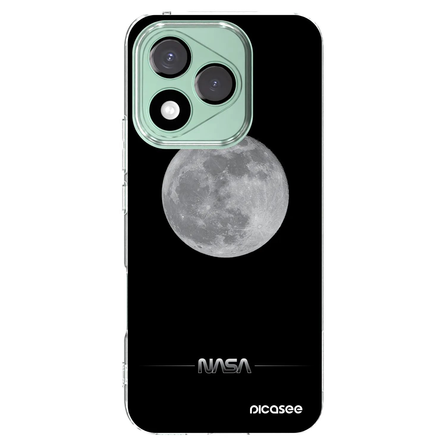 Picasee átlátszó szilikon tok az alábbi mobiltelefonokra Honor 400 Lite 5G - Moon Minimal