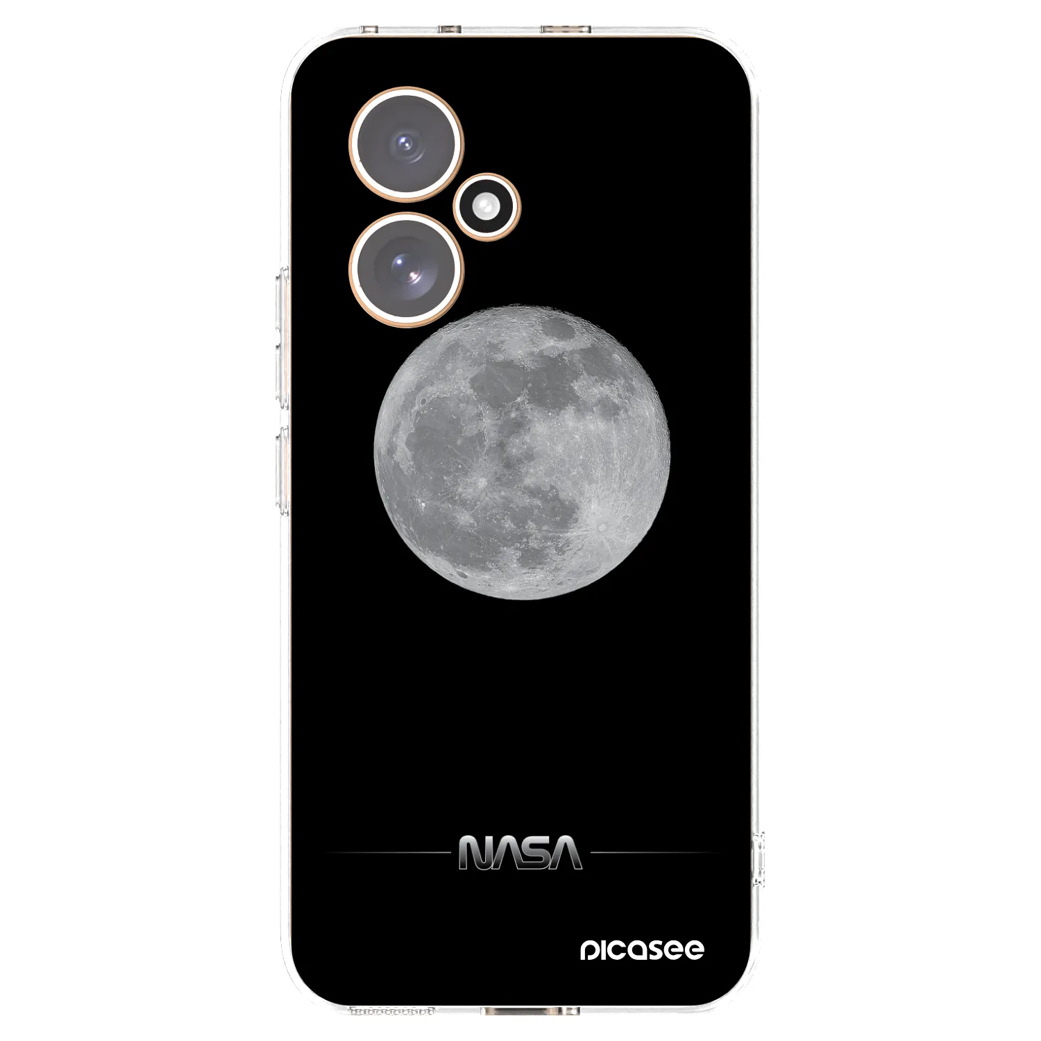 Picasee átlátszó szilikon tok az alábbi mobiltelefonokra Honor 400 5G - Moon Minimal