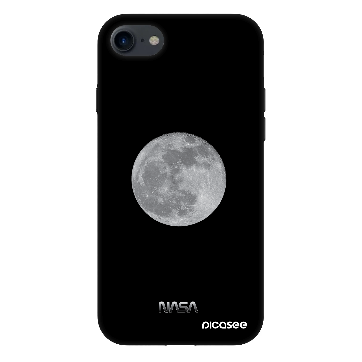 Picasee Fashion Case Apple iPhone SE 2020 - Moon Minimal