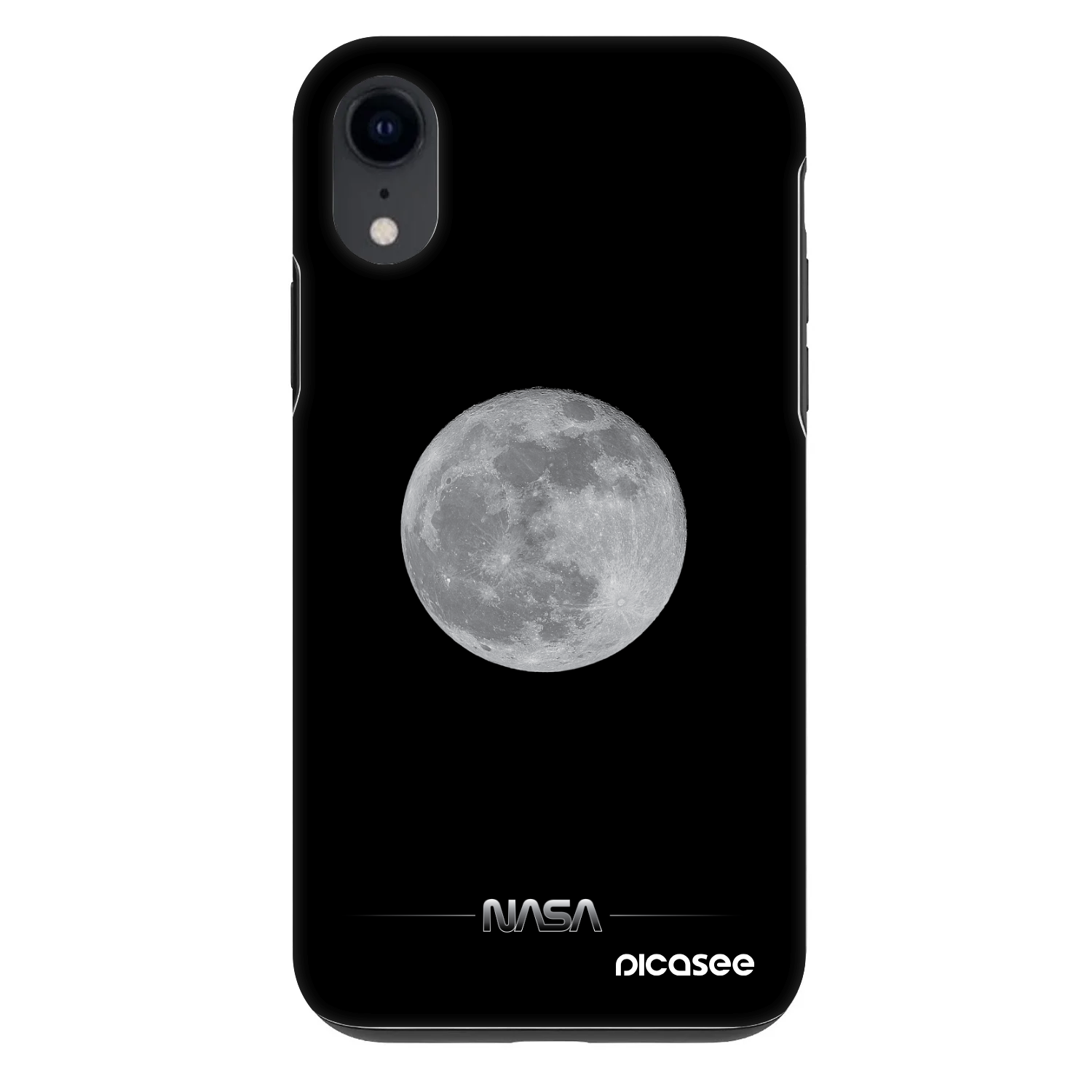 Picasee Fashion Case Apple iPhone XR - Moon Minimal