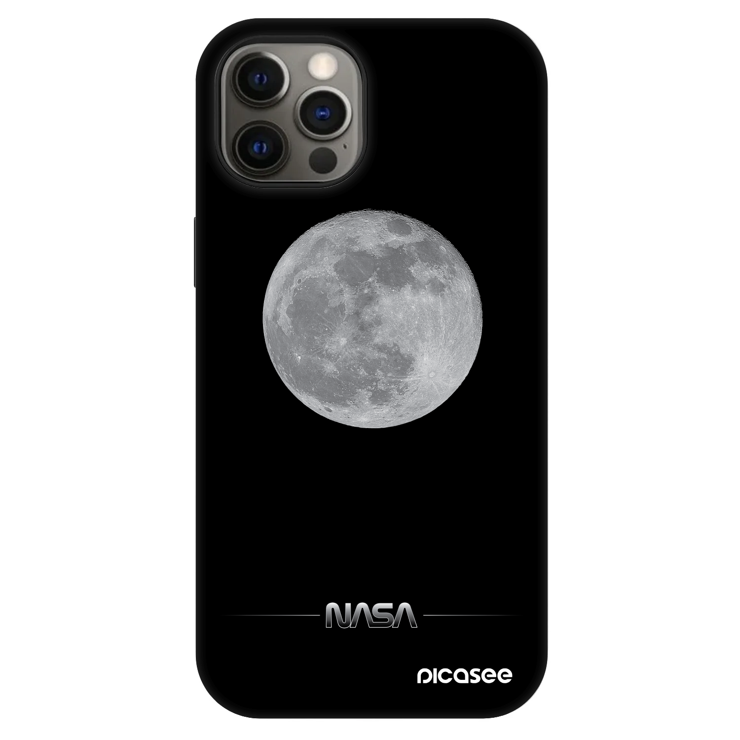 Picasee Fashion Case MagSafe Apple iPhone 12 - Moon Minimal