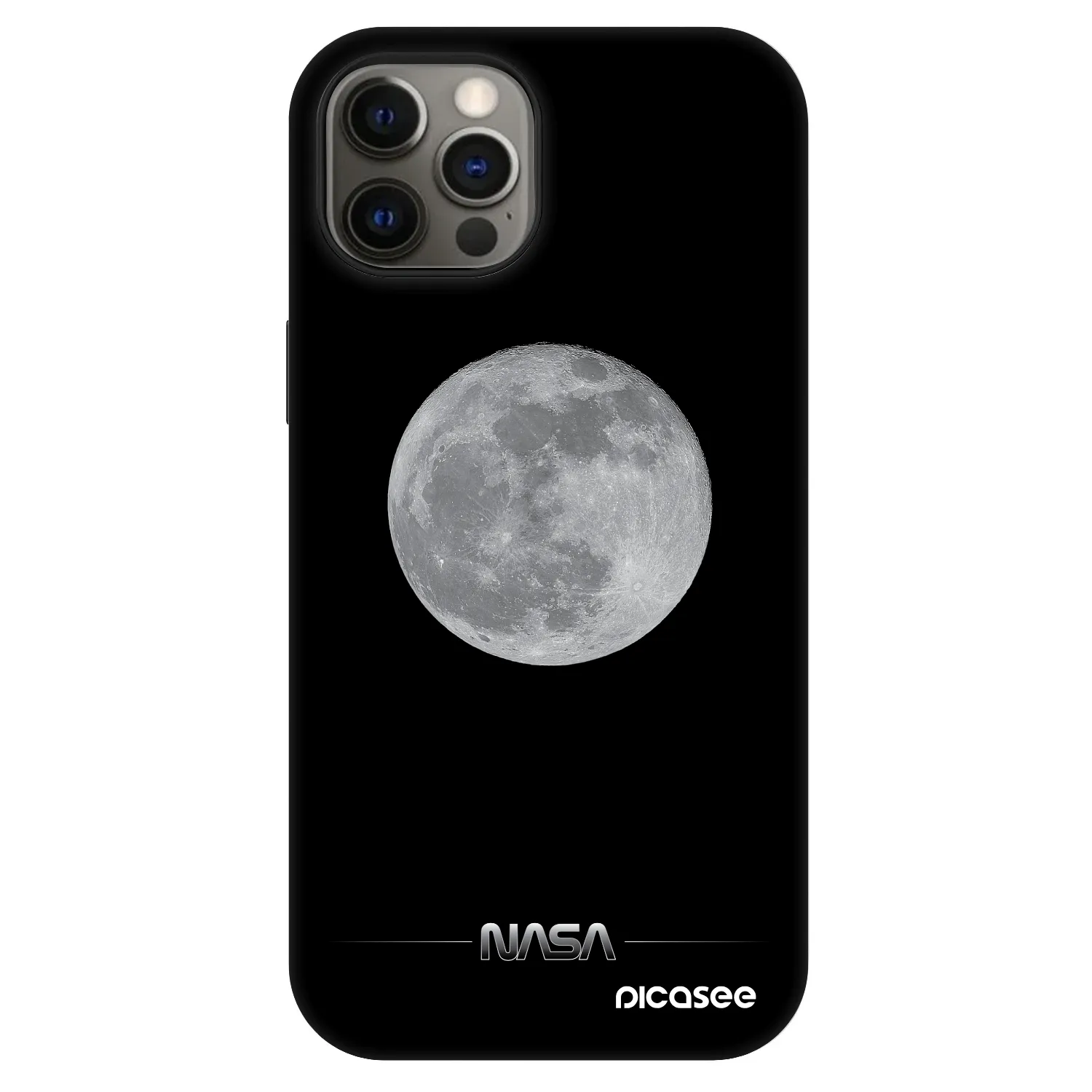 Picasee Fashion Case MagSafe Apple iPhone 12 Pro - Moon Minimal