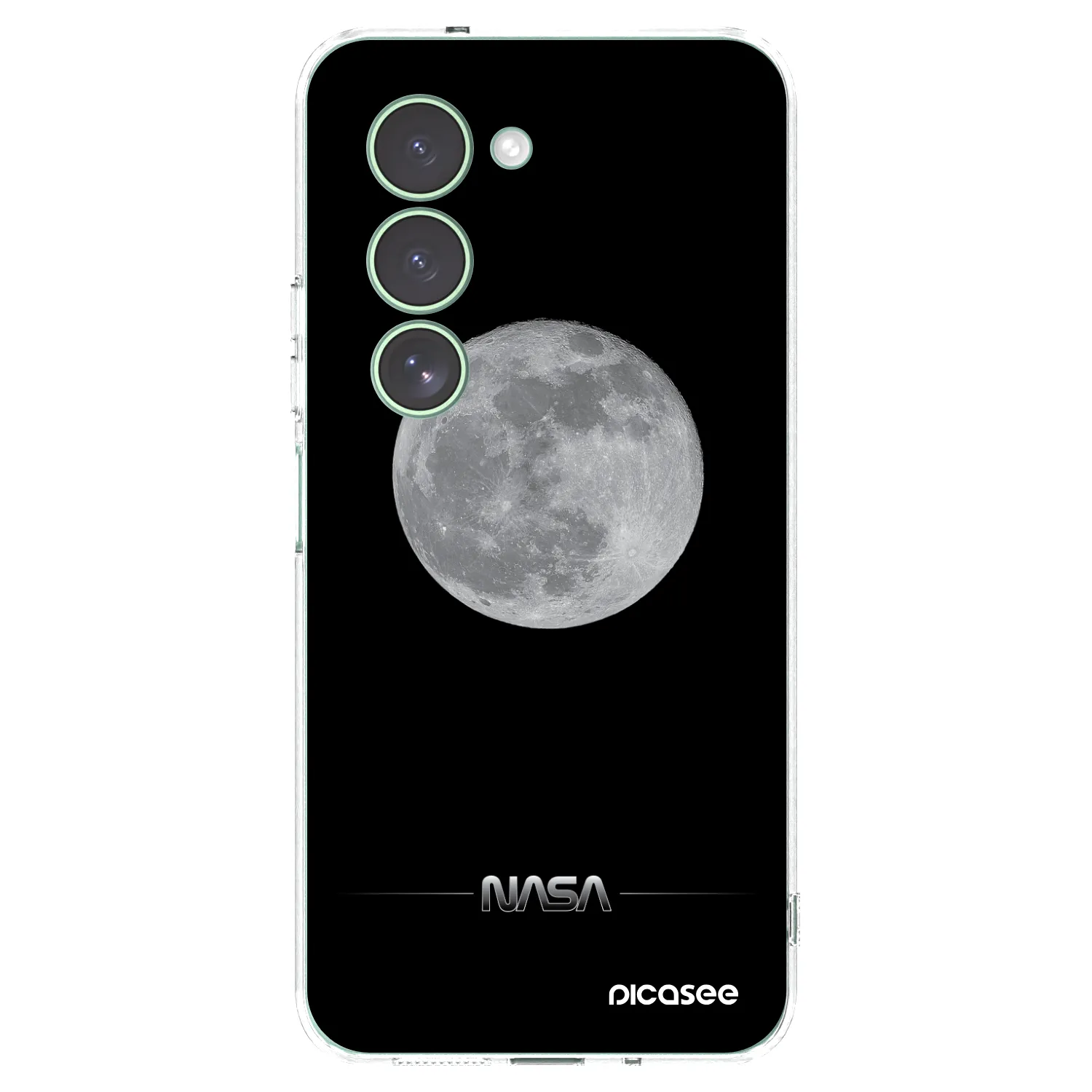 Picasee átlátszó szilikon tok az alábbi mobiltelefonokra Xiaomi Redmi 15 5G - Moon Minimal