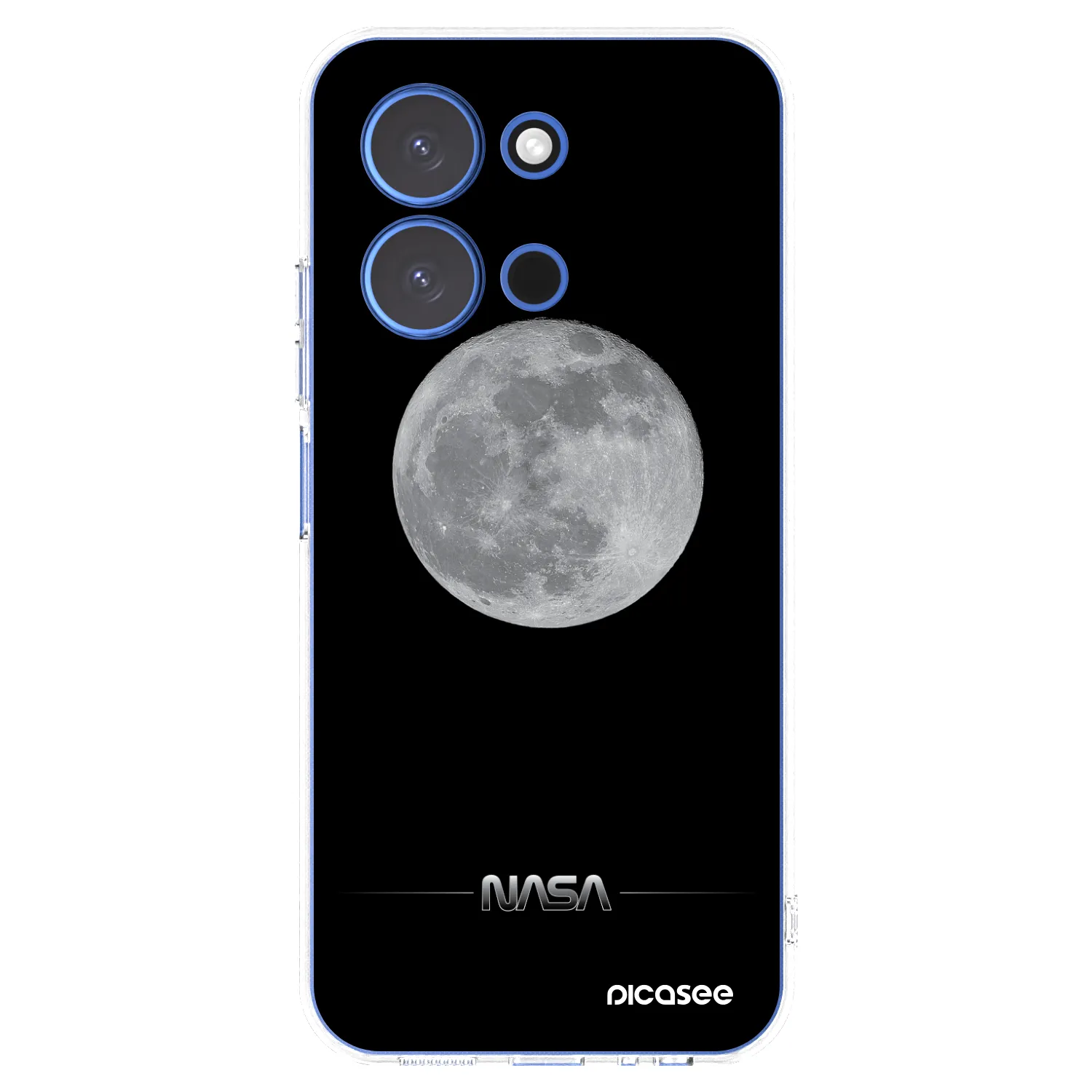 Picasee átlátszó szilikon tok az alábbi mobiltelefonokra Xiaomi Redmi 15C 4G - Moon Minimal