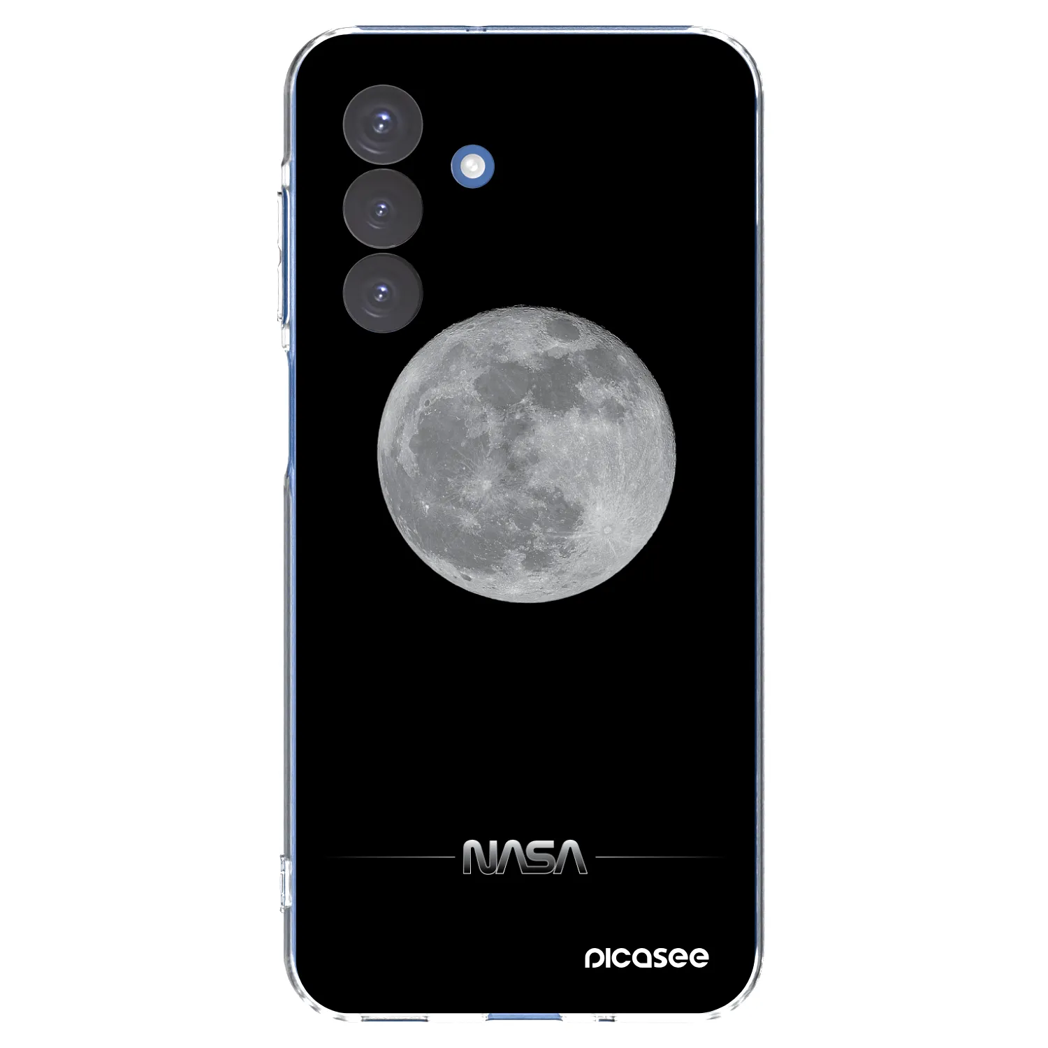 Picasee átlátszó szilikon tok az alábbi mobiltelefonokra Samsung Galaxy A17 5G - Moon Minimal