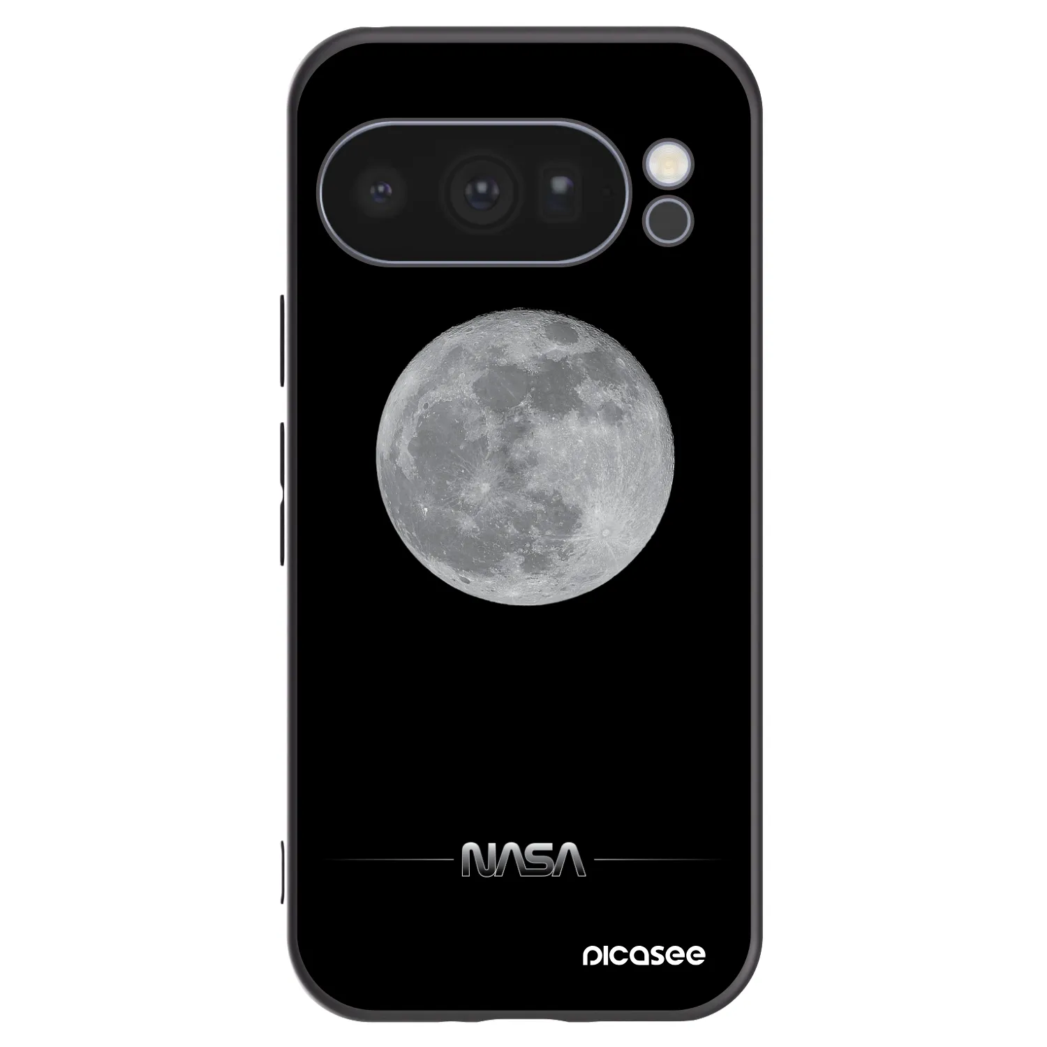 Picasee fekete szilikon tok az alábbi mobiltelefonokra Google Pixel 10 Pro - Moon Minimal