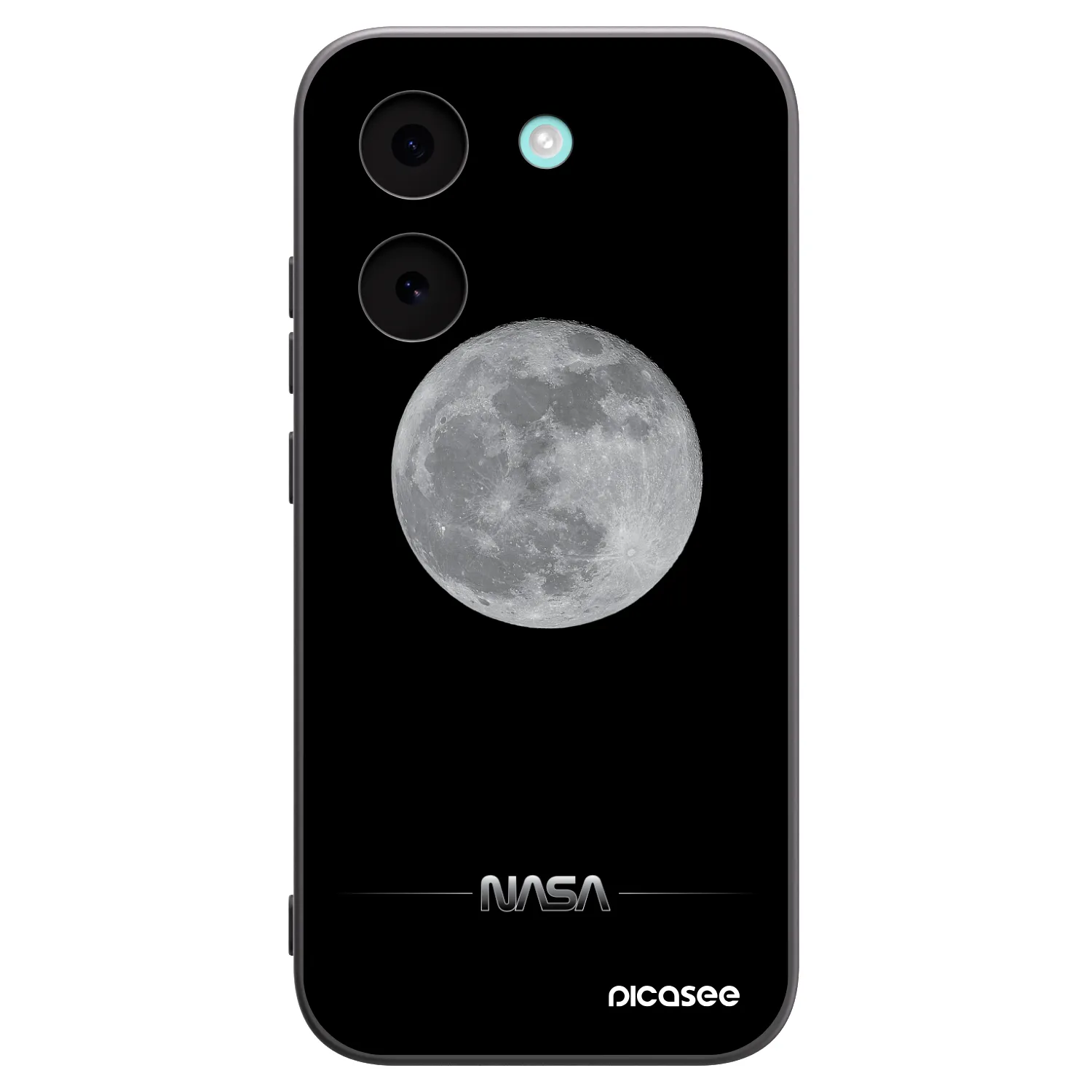 Picasee fekete szilikon tok az alábbi mobiltelefonokra Xiaomi Poco X8 Pro - Moon Minimal