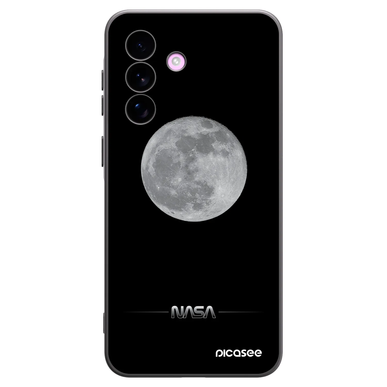 Picasee fekete szilikon tok az alábbi mobiltelefonokra Samsung Galaxy A57 5G - Moon Minimal
