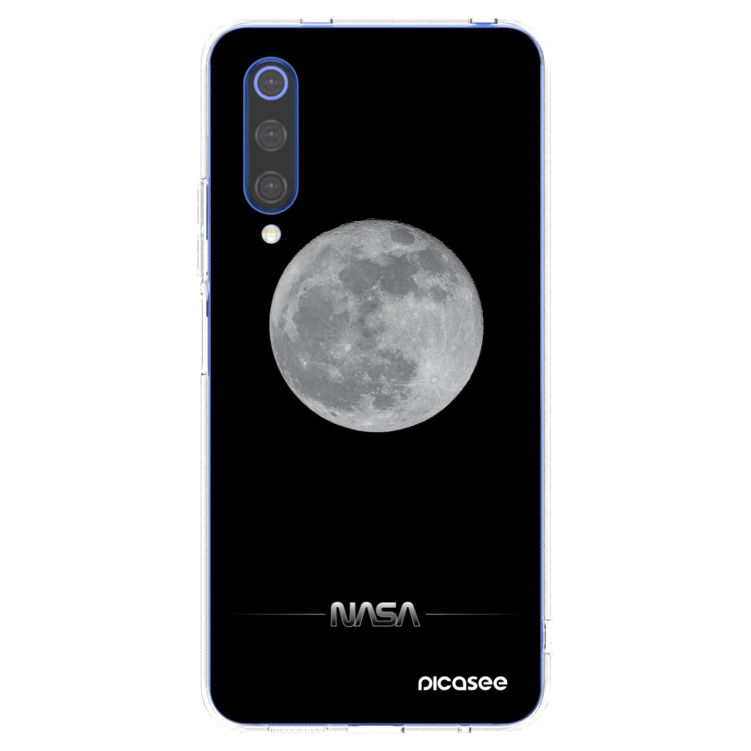 Picasee átlátszó szilikon tok az alábbi mobiltelefonokra Xiaomi Mi 9 SE - Moon Minimal