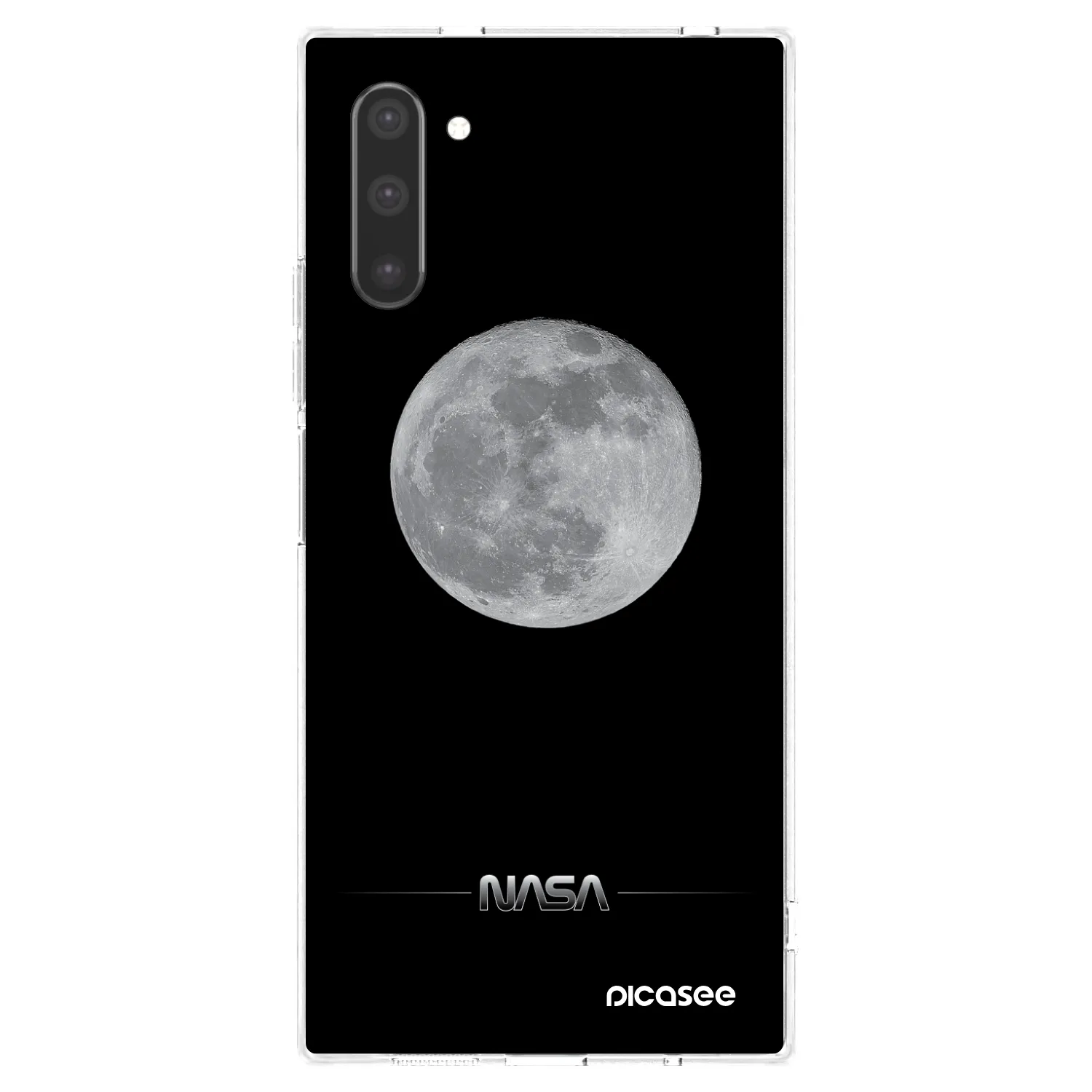 Picasee átlátszó szilikon tok az alábbi mobiltelefonokra Samsung Galaxy Note 10 N970F - Moon Minimal