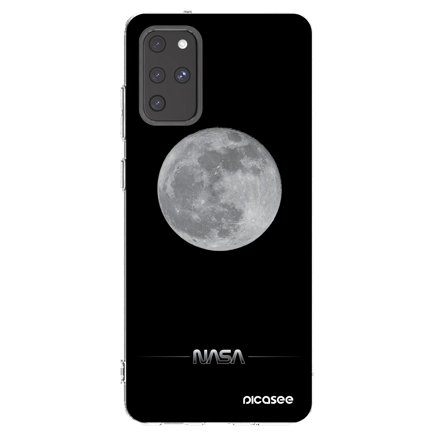 Picasee átlátszó szilikon tok az alábbi mobiltelefonokra Samsung Galaxy S20+ G985F - Moon Minimal