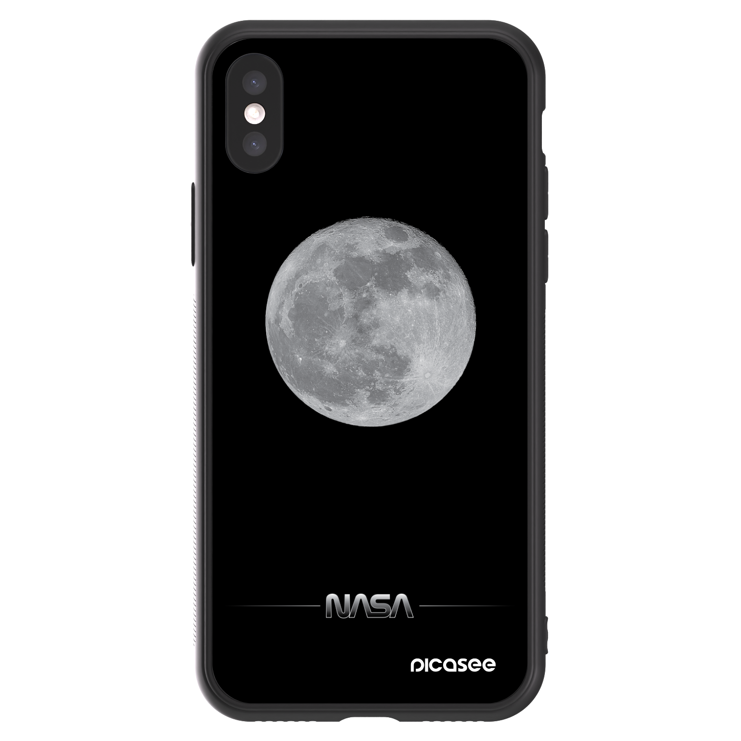 Picasee ULTIMATE CASE Apple iPhone X/XS - készülékre - Moon Minimal