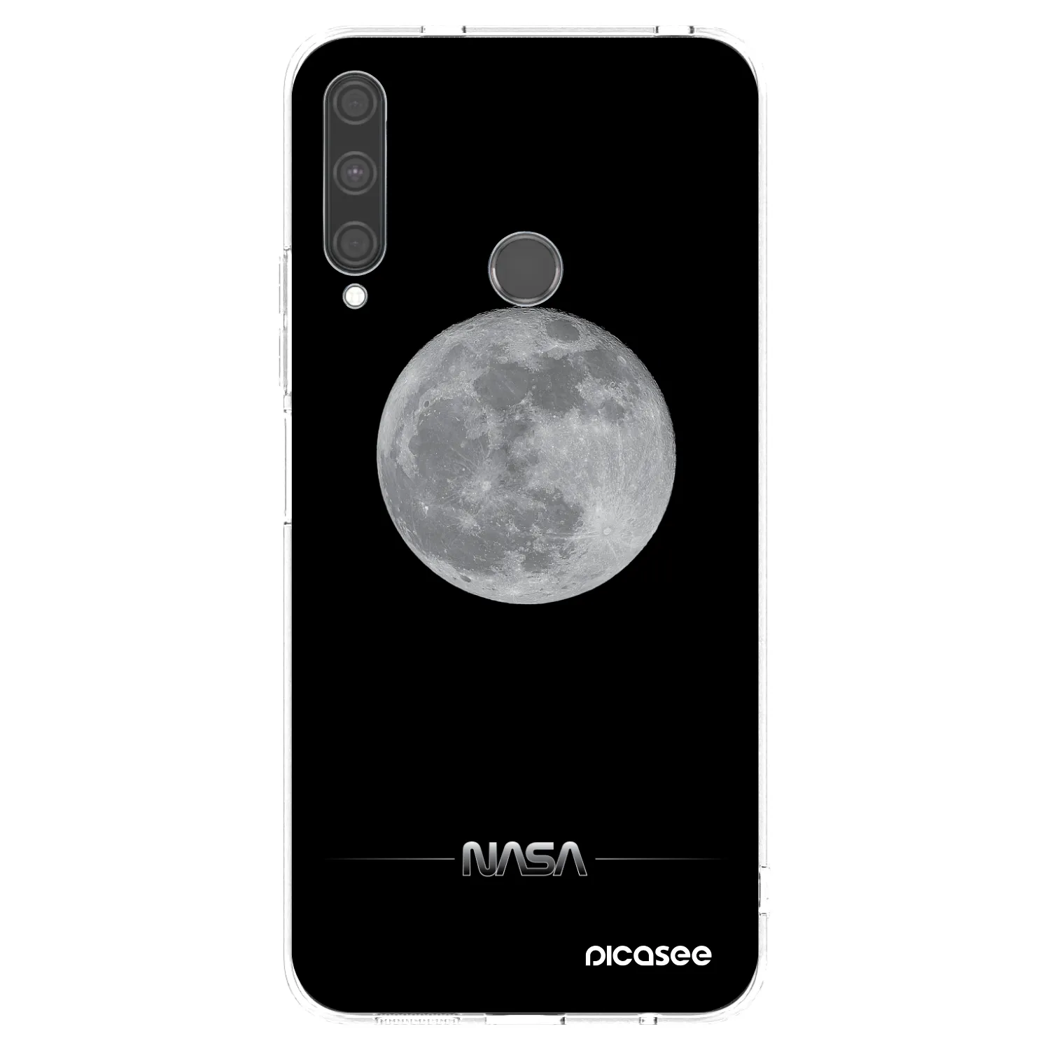 Picasee átlátszó szilikon tok az alábbi mobiltelefonokra Huawei P40 Lite E - Moon Minimal