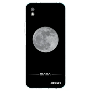 Picasee fekete szilikon tok az alábbi mobiltelefonokra Xiaomi Redmi 9A - Moon Minimal