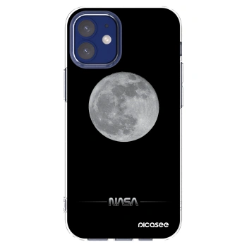 Picasee átlátszó szilikon tok az alábbi mobiltelefonokra Apple iPhone 12 mini - Moon Minimal