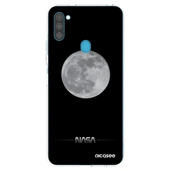 Picasee átlátszó szilikon tok az alábbi mobiltelefonokra Samsung Galaxy M11 - Moon Minimal