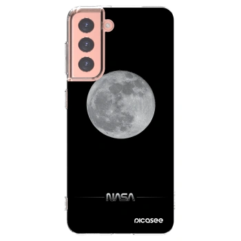 Picasee átlátszó szilikon tok az alábbi mobiltelefonokra Samsung Galaxy S21 5G G991B - Moon Minimal
