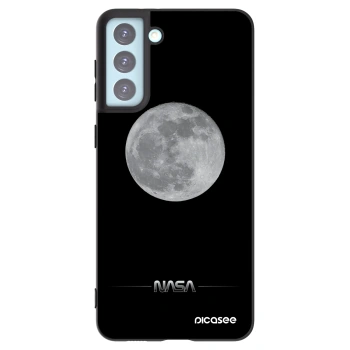 Picasee fekete szilikon tok az alábbi mobiltelefonokra Samsung Galaxy S21+ 5G G996F - Moon Minimal