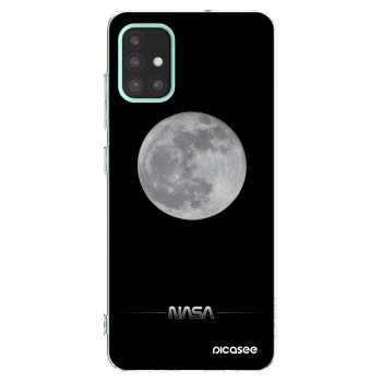 Picasee átlátszó szilikon tok az alábbi mobiltelefonokra Samsung Galaxy M31s - Moon Minimal
