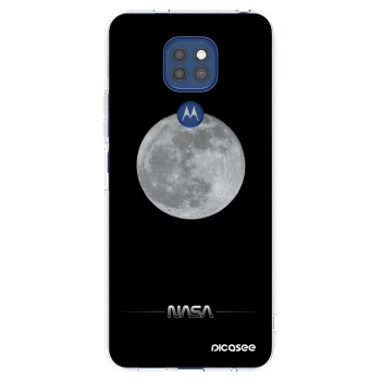 Picasee átlátszó szilikon tok az alábbi mobiltelefonokra Motorola Moto G9 Play - Moon Minimal