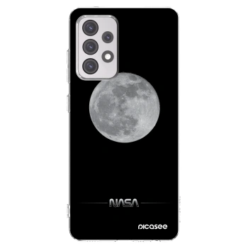 Picasee átlátszó szilikon tok az alábbi mobiltelefonokra Samsung Galaxy A52 5G A525F - Moon Minimal