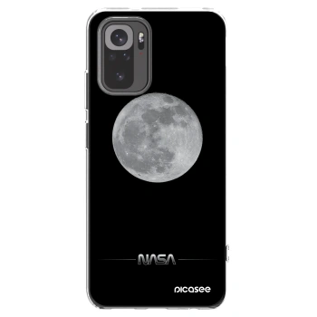Picasee átlátszó szilikon tok az alábbi mobiltelefonokra Xiaomi Redmi Note 10S - Moon Minimal