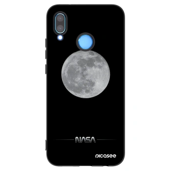 Picasee fekete szilikon tok az alábbi mobiltelefonokra Huawei P20 Lite - Moon Minimal