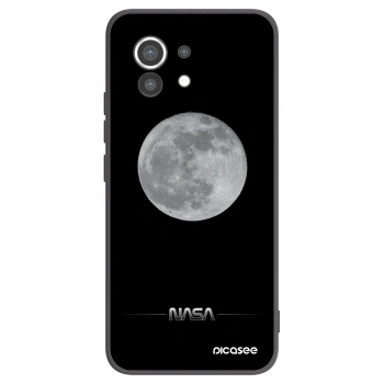 Picasee fekete szilikon tok az alábbi mobiltelefonokra Xiaomi Mi 11 - Moon Minimal