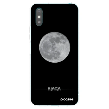 Picasee átlátszó szilikon tok az alábbi mobiltelefonokra Xiaomi Redmi 9AT - Moon Minimal