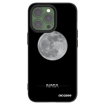 Picasee fekete szilikon tok az alábbi mobiltelefonokra Apple iPhone 13 Pro - Moon Minimal