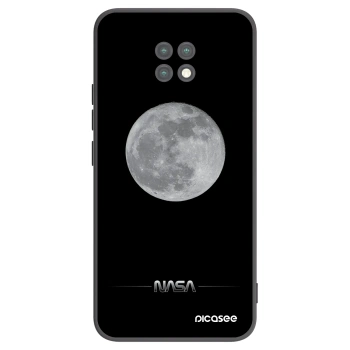 Picasee fekete szilikon tok az alábbi mobiltelefonokra Xiaomi Redmi Note 9T - Moon Minimal