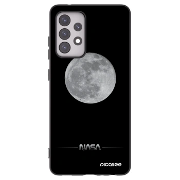 Picasee fekete szilikon tok az alábbi mobiltelefonokra Samsung Galaxy A52s 5G A528B - Moon Minimal