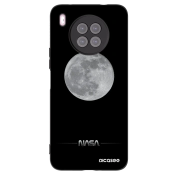 Picasee fekete szilikon tok az alábbi mobiltelefonokra Huawei Nova 8i - Moon Minimal