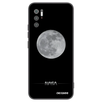 Picasee fekete szilikon tok az alábbi mobiltelefonokra Xiaomi Poco M3 Pro 5G - Moon Minimal