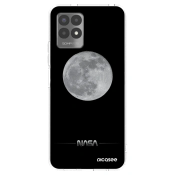 Picasee átlátszó szilikon tok az alábbi mobiltelefonokra Realme 8i - Moon Minimal