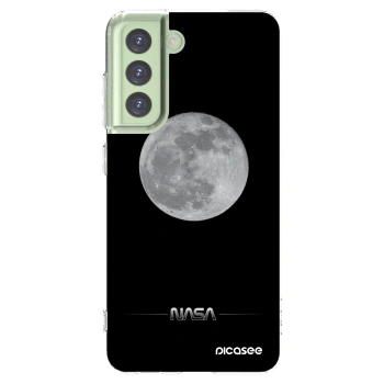 Picasee átlátszó szilikon tok az alábbi mobiltelefonokra Samsung Galaxy S21 FE 5G - Moon Minimal
