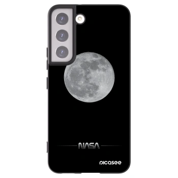 Picasee fekete szilikon tok az alábbi mobiltelefonokra Samsung Galaxy S22 5G - Moon Minimal
