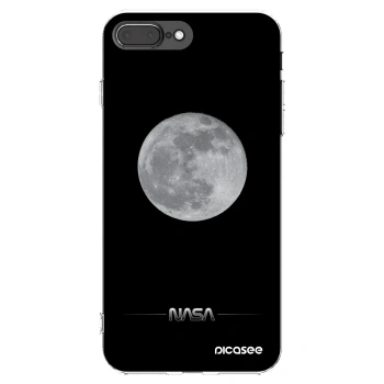 Picasee átlátszó szilikon tok az alábbi mobiltelefonokra Apple iPhone 7 Plus - Moon Minimal