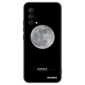 Picasee fekete szilikon tok az alábbi mobiltelefonokra Realme GT Master Edition 5G - Moon Minimal